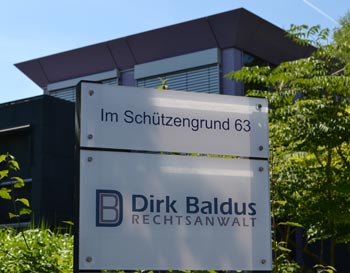 Kontakt & Anfahrt zur Rechtsanwaltskanzlei Dirk Baldus in Neuwied